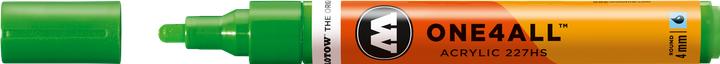 Nutritional values and ingredients Molotow Permanent marker One4All 227 HS refillable 4mm cocoa77 universes green (1x)