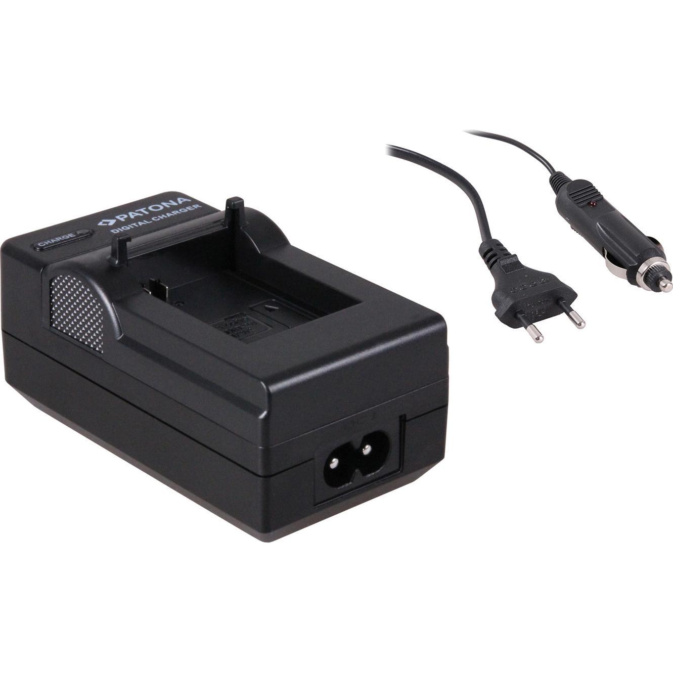 Patona 2in1 Ladegerät f. GoPro HD Hero 3 AHDBT-201 AHDBT-301 AHDBT-302 AHDBT201 AHDBT301 AHDBT302, Accessori action cam, Nero