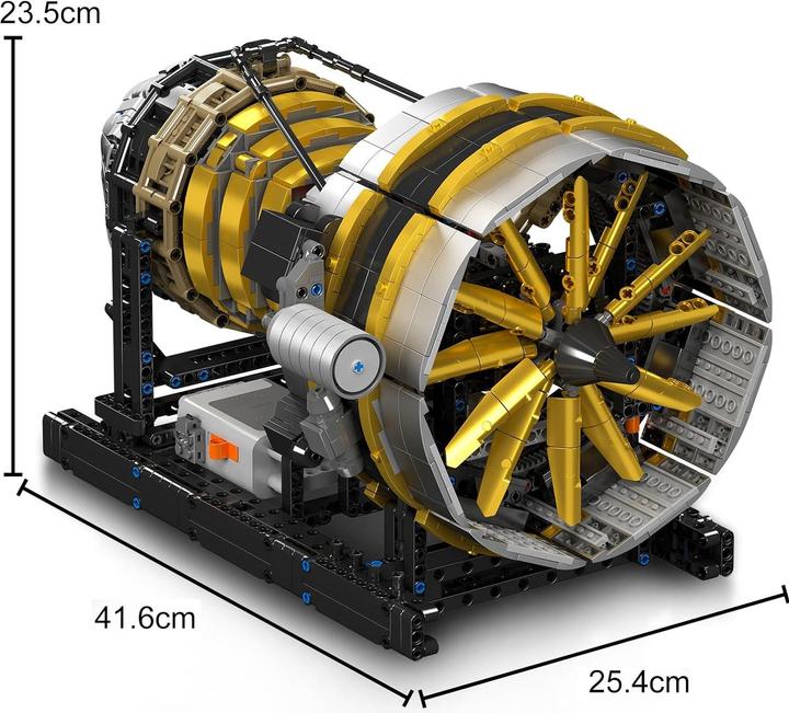 Produktbild Mould King Flugzeug Turbine