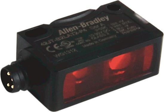 Produktbild Allen Bradley Optischer Sensor PNP / NPN 400mm 500us 30V 100mA IP67 / IP69K VisiSight (Sensor)