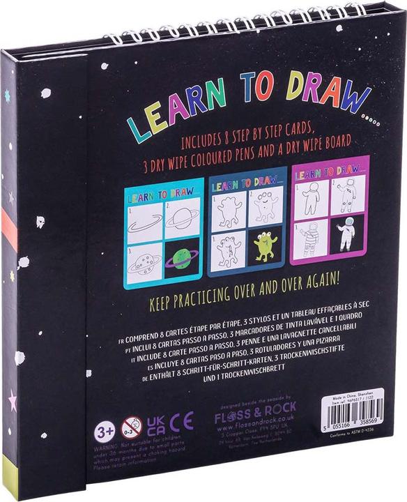 Image du produit ‎Floss & Rock FLOSS & ROCK Space Apprendre à dessiner - 46P6517