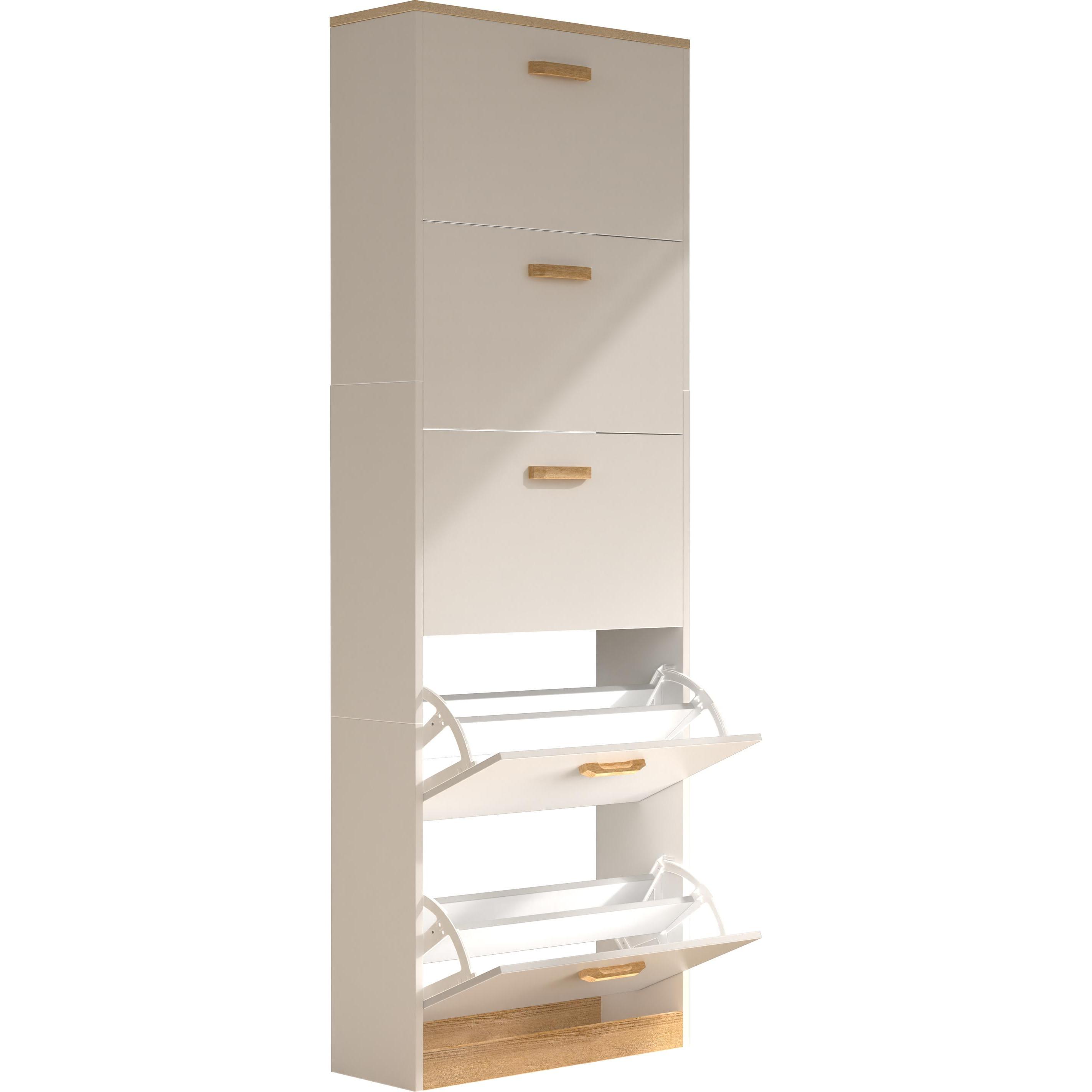 VCM, Schuhschrank, Halom (59 x 22 x 170 cm)