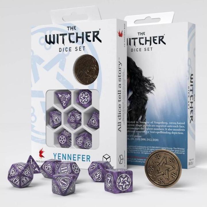 Produktbild Q Workshop Würfel The Witcher – Yennefer: Lilac and Gooseberries (7)