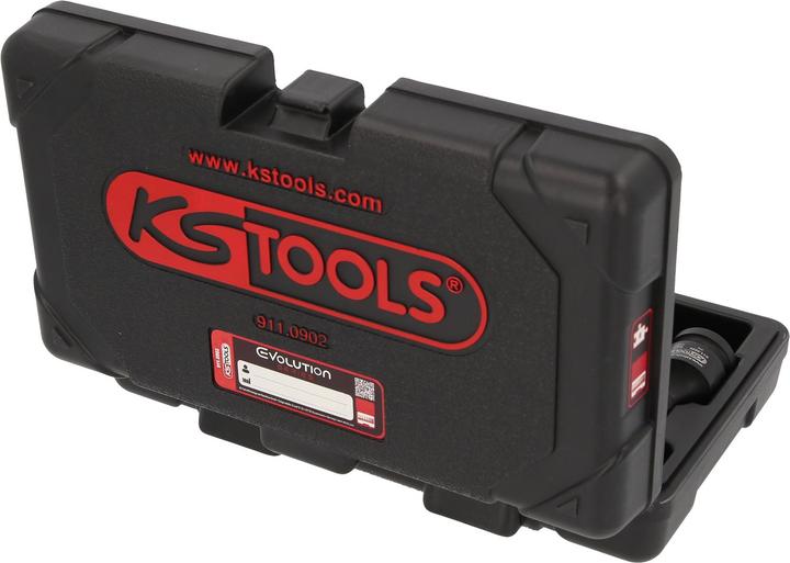 Produktbild KS Tools 1/2″ Kraft-Bit-Stecknuss-Satz, lang, 8-tlg