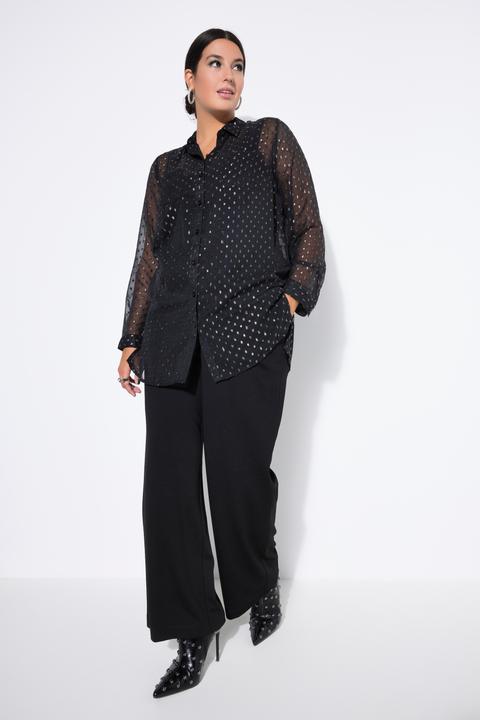 Immagine prodotto Studio Untold Camicia dal taglio ampio e dritto con chiffon con glitter (60)