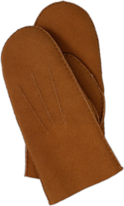 Image du produit Cash-Mere Lederfäustlinge mit Lammfell (S)