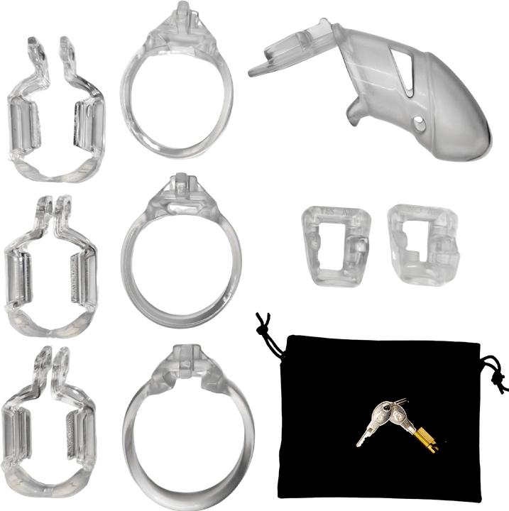 Produktbild The Vice Keuschheitskäfig Plus – Transparent