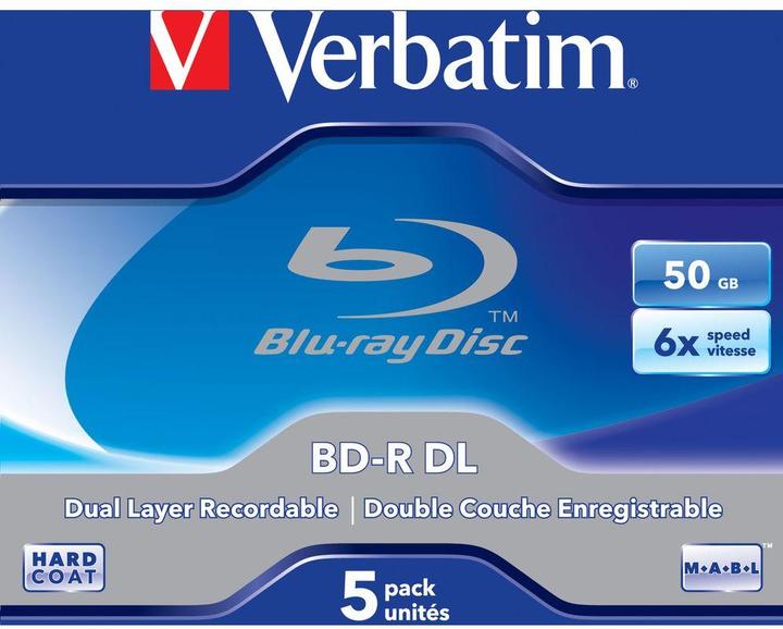 Produktbild Verbatim Jewel Pack (5 x)