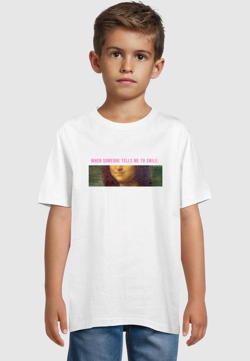 Produktbild Merchcode Kids APOH - Da Vinci Smile Mona Basic T-Shirt - 198987 (110, 116)