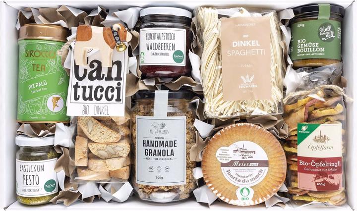 Produktbild Geschenkkörbe CH Bio Geschenkkorb "Schweizer Genuss"