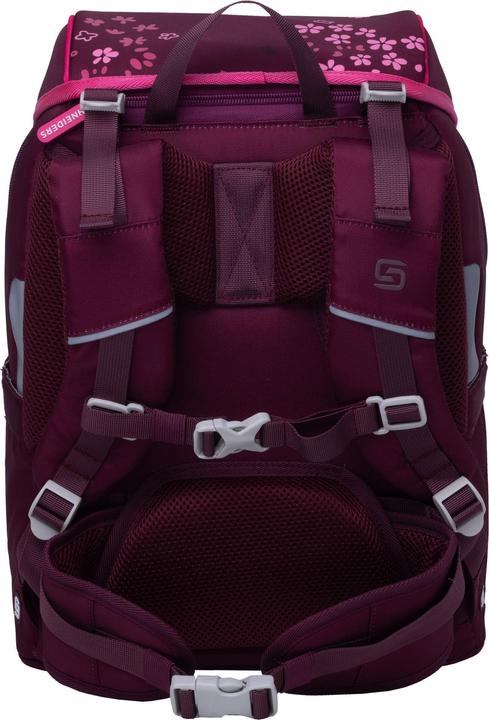 Actual product image Schneiders Floral Fantasy fuchsia school bag set (19 l)