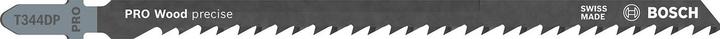 Produktbild Bosch Professional Zubehör PRO Wood precise T344DP Stichsägeblatt, 152 mm, 3-tlg.