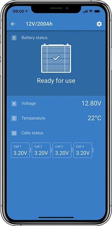 Produktbild Victron Energy LiFePO4 Battery 25,6V/200Ah - Smart-a (25.60 V, 200 Ah)