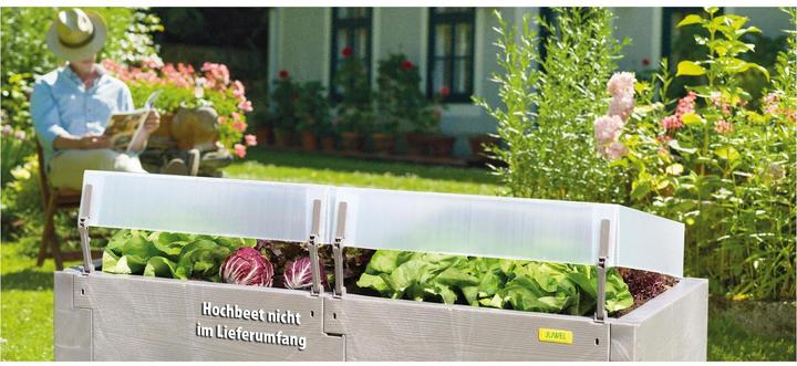 Actual product image Juwel Thermohauben für Hochbeet Profiline Basis-Set oder als Ersatzteil für Hochbeete mit Thermohauben