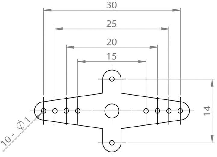 Actual product image Mks Servohorn Set - DS6125/M/H, HBL6625/M, HV6130/H