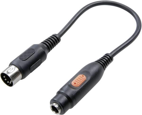 SpeaKa Professional SP-7870312 DIN-Anschluss / Klinke Audio Adapter (1x DIN-Stecker 5pol.