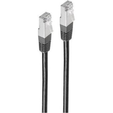 Shiverpeaks -BASIC-S--Patchkabel cat. 5e SF/UTP schwarz 5m (S/FTP, CAT5e, 5 m), Netzwerkkabel