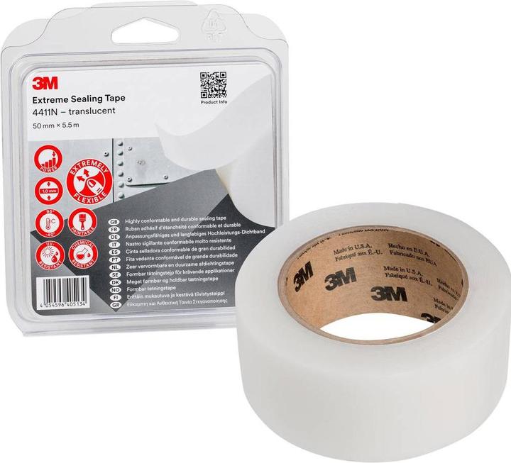 Actual product image 3M Sealing tape 44N Translu (Transparent)