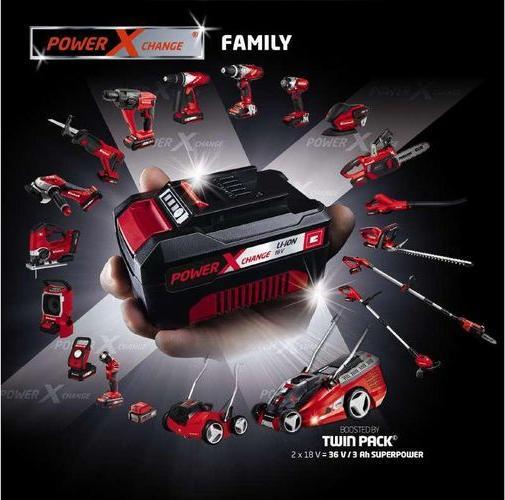 Actual product image Einhell GE-CC 18 Li Kit