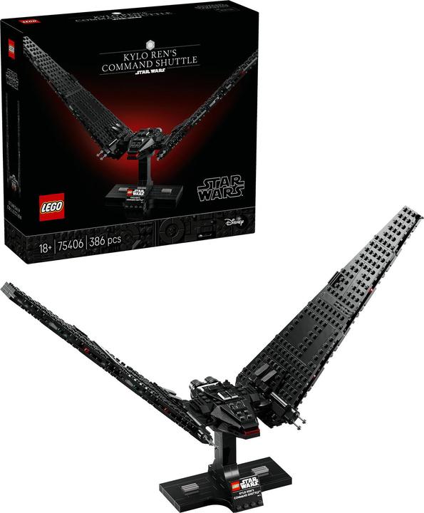 Produktbild LEGO Kylo Rens Kommandoshuttle (75406, LEGO Star Wars)