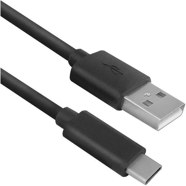 Thumbnail - ACT USB 2.0 connection cable C male - A male 1 meters, Zip Bag (1 m, USB 2.0), USB Kabel