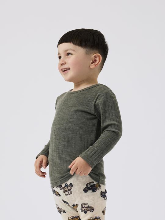 Produktbild Name it Merinowoll Oberteil mit langen Ärmeln (92)