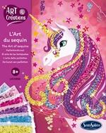 Actual product image Sentosphere Sequin art unicorn (d)