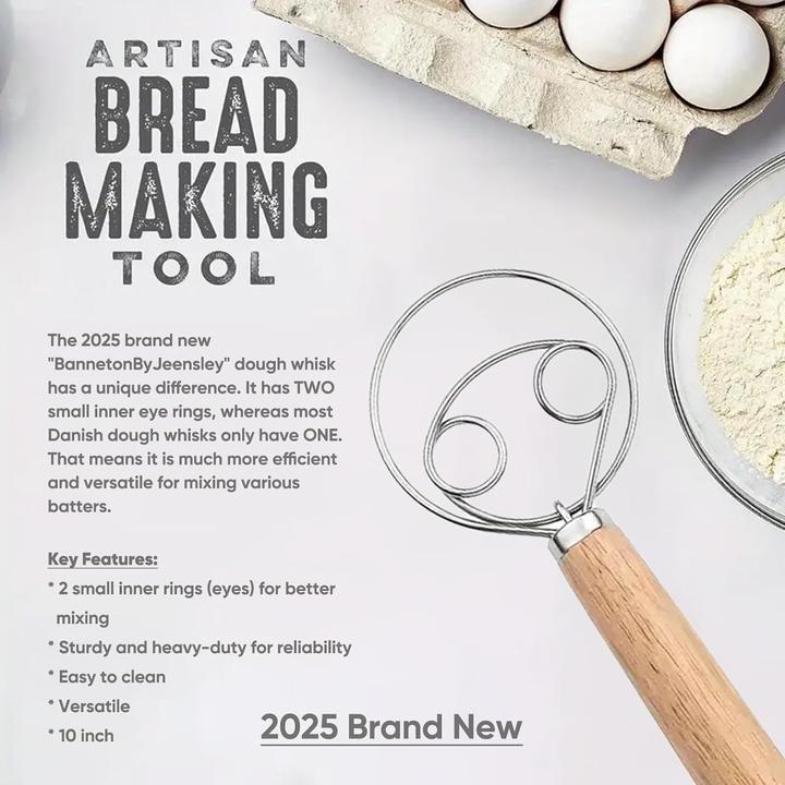 Actual product image Banneton By Jeensley Sourdough starter set