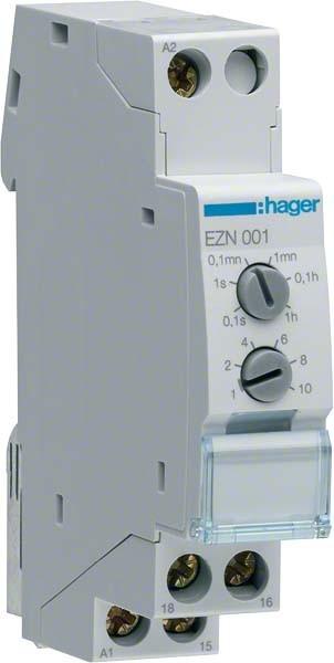 Produktbild Hager Zeitrelais 1W 10A ansprechverz. EZN001