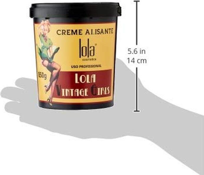 Produktbild Lola Cosmetics Vintage Glättungscreme für Mädchen (Haarpaste, 850 ml)