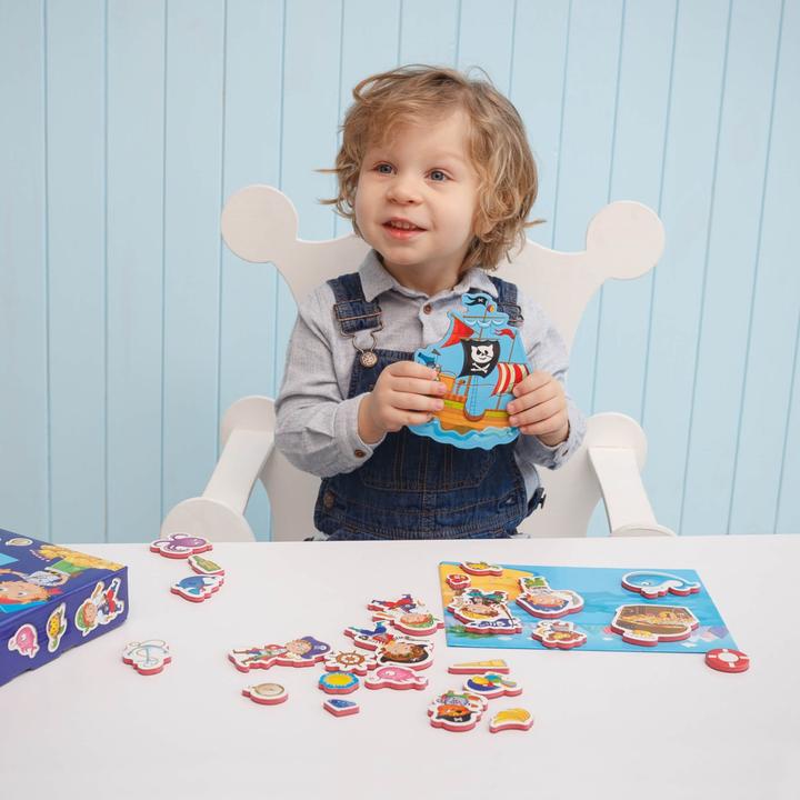 Actual product image Magnet game pirates (3 - 6 years)