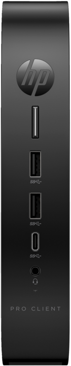 Produktbild HP t550 Thin Client - USFF - Celeron J6412 - 8GB RAM - 32GB Flash - ThinPro (Intel Celeron J6412, 4 GB, Intel UHD Graphics)