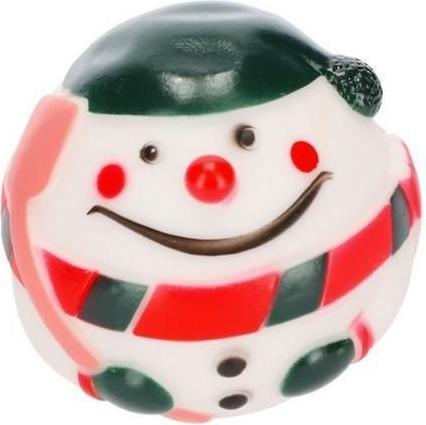 Image du produit Red Dingo DINGO Balle Bonhomme de neige 8 cm - Jouets pour chiens - 1 pièce (Jouet à balle chien)