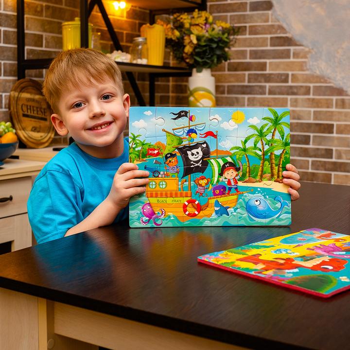 Produktbild Schaumstoff Piraten (24 Teile)