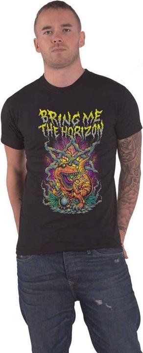 Immagine prodotto Bring Me The Horizon Maglietta unisex adulto Tuxedo Dinosaur in cotone (M)