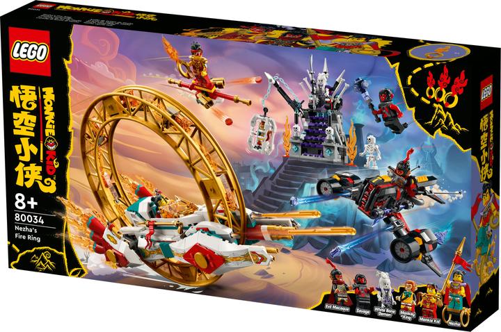 Actual product image LEGO Monkie Kid Nezha's Fire Hoop (80034, LEGO Monkie Kid)
