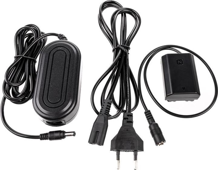 Produktbild Caruba Sony NP FZ100 Volldecoding Dummy Akku + AC PW20 Netzteil (US Standard) (Akku)