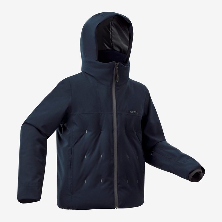 Produktbild Wedze Skijacke Kinder wattiert warm und wasserdicht - 500 blau (146)