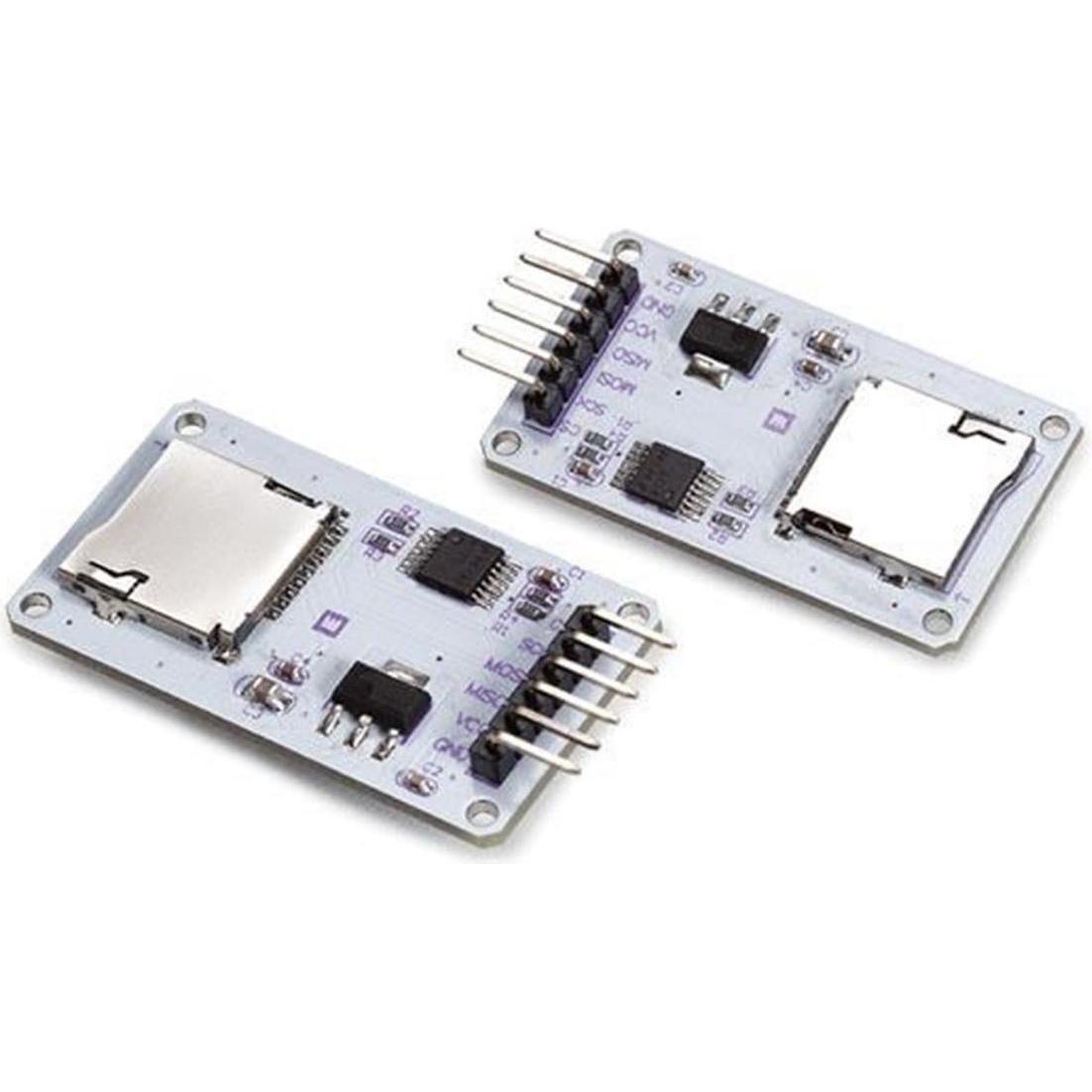 Whadda Schermata di registrazione della scheda SD per Arduino 2 pezzi, Scheda + Kit di sviluppo