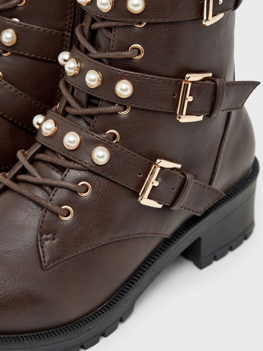 Actual product image Bianco BIAPEARL Biker Boots (38)