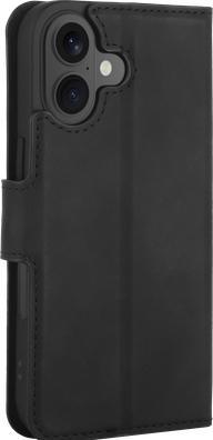 Produktbild Just in Case PU-Leder Premium Book Hülle Schwarz Apple iPhone 17 (Apple iPhone 17)