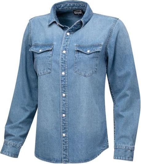 Immagine prodotto Artime Damen Jeanshemd, blue bleached (S)