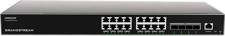 Immagine prodotto Grandstream Switch GWN7812P Layer-3 gestito a 16 porte PoE (16 Porti)