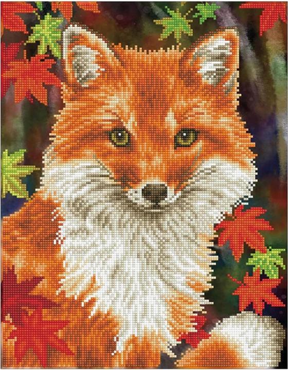 Actual product image Diamond Dotz Diamond Painting Fox