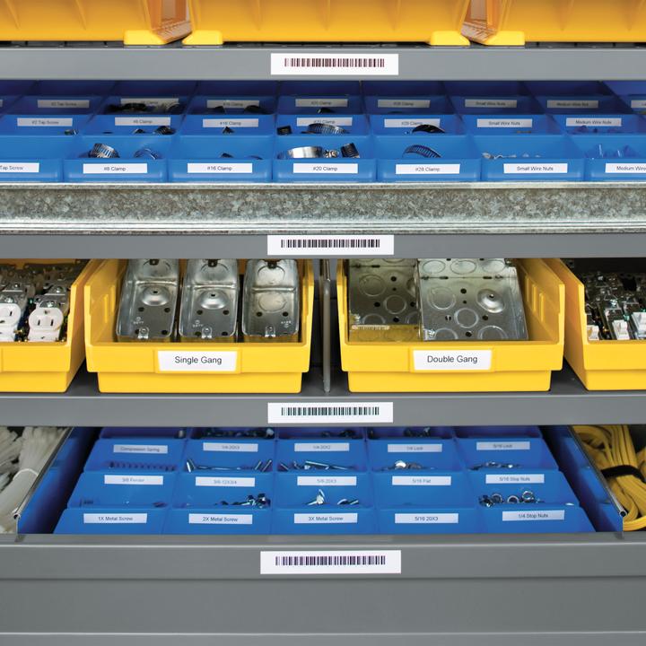 Produktbild Dymo Rhino Vinylband, schwarz (1.90 cm, Weiss)