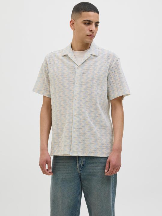 Image du produit Jack & Jones Jorsummer Luke Texture Resort Shirt Ss (XL)