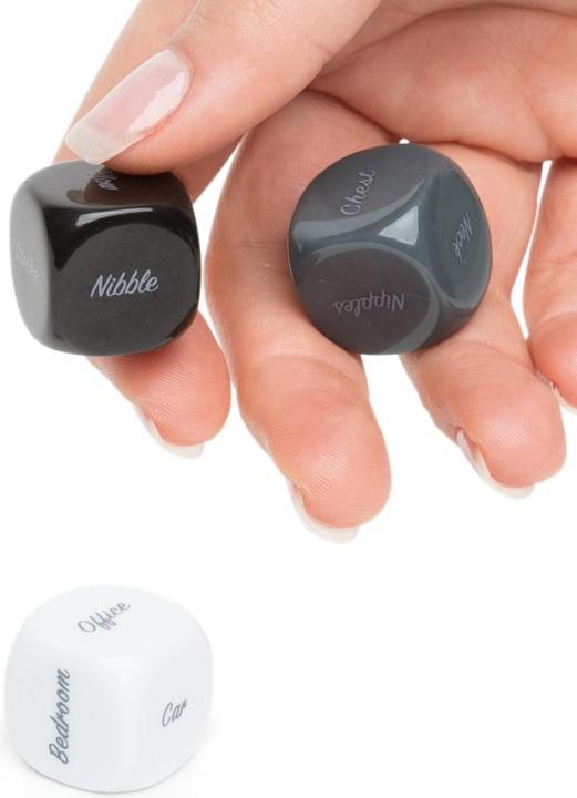 Productafbeelding Fifty Shades of Grey Play Nice Kinky Dice for Couples (Dobbelspelletjes, Duits)