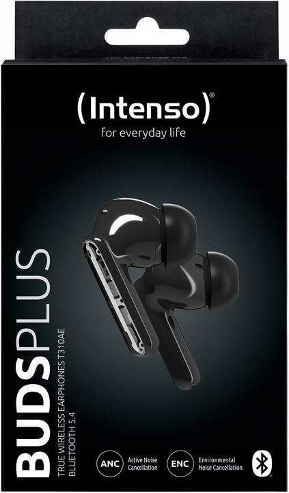 Produktbild Intenso Buds / Earphone Plus T310AE Black (6 h, Kabellos)