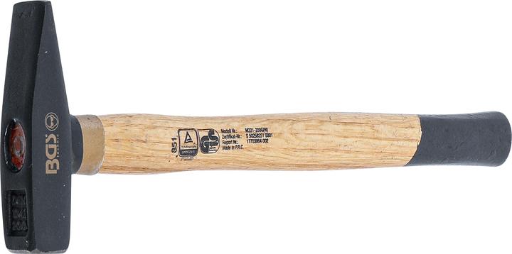 Produktbild BGS Schlosserhammer Holz-Stiel DIN 1041 200 g (200 g)
