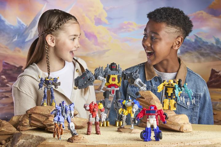 Actual product image Transformers TF Cyberworld Cyber Changers Sort.